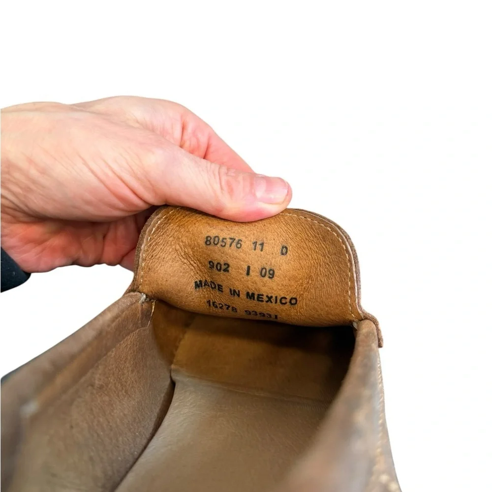 Frye Brown Leather Slip-On Loafers